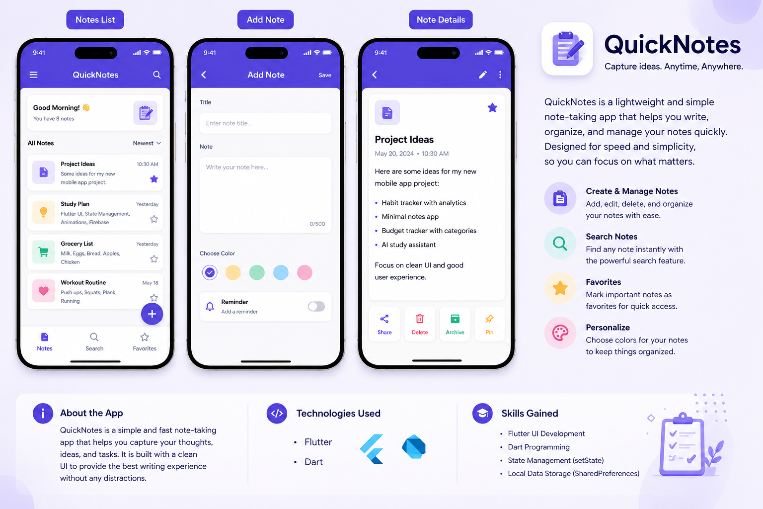 QuickNotes Cover